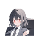 感情迷子のOLちゃん（個別スタンプ：14）