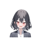 感情迷子のOLちゃん（個別スタンプ：16）