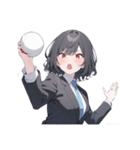 感情迷子のOLちゃん（個別スタンプ：18）