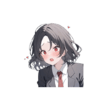感情迷子のOLちゃん（個別スタンプ：24）