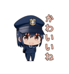 毎日使える警備員あいさつスタンプ（個別スタンプ：4）