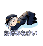 毎日使える警備員あいさつスタンプ（個別スタンプ：15）