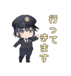 毎日使える警備員あいさつスタンプ（個別スタンプ：19）
