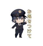 毎日使える警備員あいさつスタンプ（個別スタンプ：22）