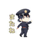 毎日使える警備員あいさつスタンプ（個別スタンプ：23）
