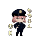 毎日使える警備員あいさつスタンプ（個別スタンプ：25）