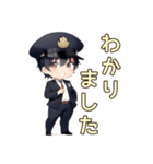 毎日使える警備員あいさつスタンプ（個別スタンプ：26）