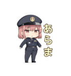 毎日使える警備員あいさつスタンプ（個別スタンプ：28）