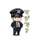 毎日使える警備員あいさつスタンプ（個別スタンプ：29）