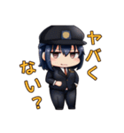 毎日使える警備員あいさつスタンプ（個別スタンプ：30）