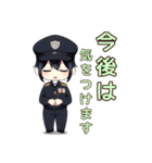 毎日使える警備員あいさつスタンプ（個別スタンプ：39）