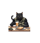 ミリタリー CATSOBAT-キャットソバット2-（個別スタンプ：10）