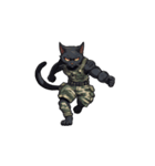 ミリタリー CATSOBAT-キャットソバット2-（個別スタンプ：21）