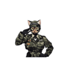 ミリタリー CATSOBAT-キャットソバット2-（個別スタンプ：23）