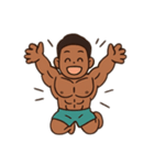 感情ですら筋肥大（個別スタンプ：3）
