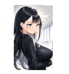 オフィスガール写真（個別スタンプ：4）
