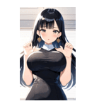 オフィスガール写真（個別スタンプ：5）