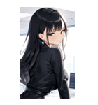 オフィスガール写真（個別スタンプ：8）