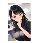 オフィスガール写真（個別スタンプ：10）