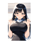 オフィスガール写真（個別スタンプ：15）