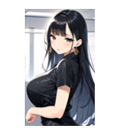 オフィスガール写真（個別スタンプ：18）