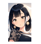 オフィスガール写真（個別スタンプ：23）