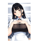 オフィスガール写真（個別スタンプ：24）