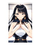 オフィスガール写真（個別スタンプ：37）