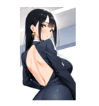 オフィスガール写真（個別スタンプ：39）