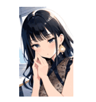 オフィスガール写真（個別スタンプ：40）