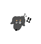 黒ダックスちゃん（個別スタンプ：4）