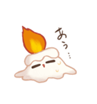 燃えろ！ロウソクくん（個別スタンプ：4）