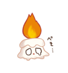 燃えろ！ロウソクくん（個別スタンプ：21）