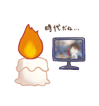 燃えろ！ロウソクくん（個別スタンプ：25）
