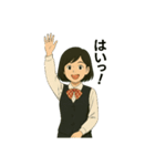 天真爛漫な美南ちゃん（個別スタンプ：2）