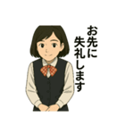 天真爛漫な美南ちゃん（個別スタンプ：3）