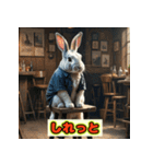 うさぎの顔いろいろ（個別スタンプ：31）
