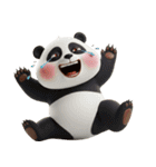 オーバーリアクション動物スタンプ（個別スタンプ：15）
