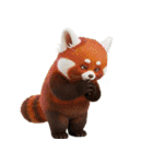 オーバーリアクション動物スタンプ（個別スタンプ：32）