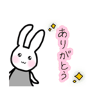 美魔女うさこの掟＆日常会話♪（個別スタンプ：28）