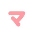 1/2カタカナ1文字（オレンジ）アレンジ用（個別スタンプ：31）
