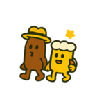 ビントとジョッキーノの5月だより（個別スタンプ：11）