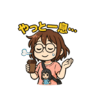 オタクママの早朝テンパり保育園スタンプ（個別スタンプ：10）