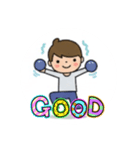 さぁ始まるよ！1.2.3（個別スタンプ：8）