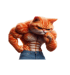 ビッグヘッドキャットは面白いことが大好き（個別スタンプ：20）