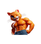 ビッグヘッドキャットは面白いことが大好き（個別スタンプ：29）