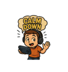 オンラインゲームのスタンプ（個別スタンプ：9）