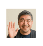 3キャラの似たリアクション（個別スタンプ：7）