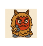 3キャラの似たリアクション（個別スタンプ：13）