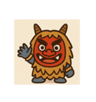 3キャラの似たリアクション（個別スタンプ：15）